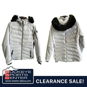 NILS Womens Bianca Faux Fur Jacket - Size 10